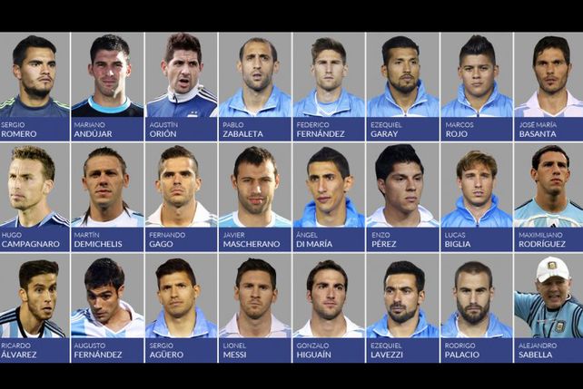 Oficial: ya están los 23 jugadores que representarán a la Argentina en el Mundial