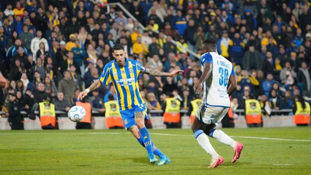 Di María inició la jugada y la terminó