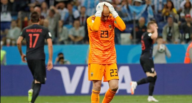Esto dijo Willy Caballero sobre la caída de la Selección ante Croacia y en el Mundial