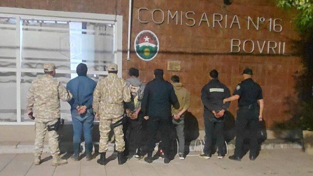 Detuvieron a cuatro hombres por abigeato en Bovril y secuestraron 100 kilos de carne