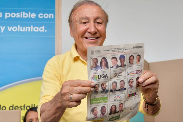 Rodolfo Hernández salió segundo conel 28%