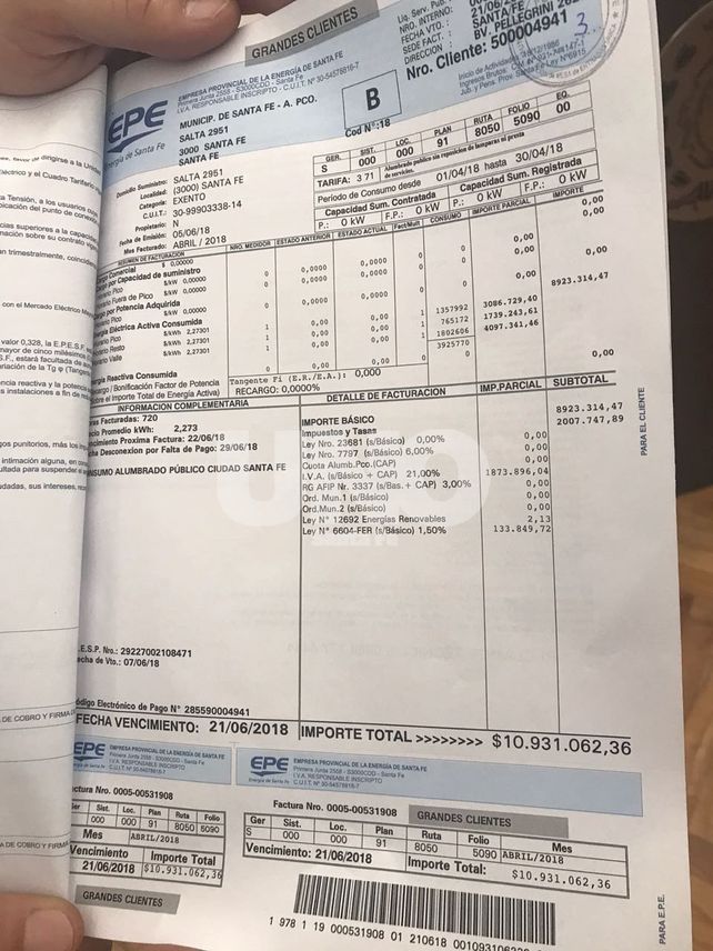 Corral dijo que no va a pagar lo que no corresponde a la EPE