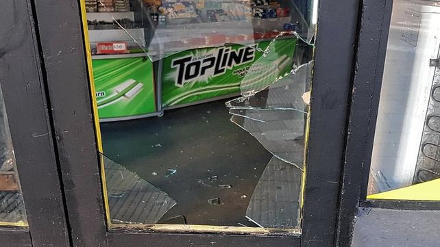 Robo y destrozos en un comercio céntrico