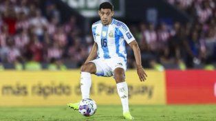 Nahuel Molina se lesionó y será baja de la Selección Argentina.