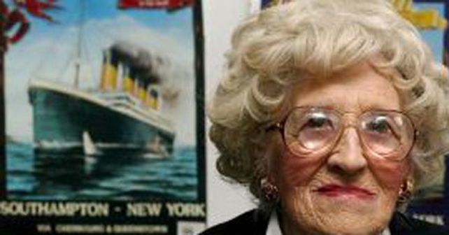 A los 97 a&ntilde;os, muri&oacute; la &uacute;ltima sobreviviente del hundimiento del Titanic