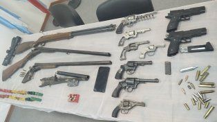 Villaguay: la Policía de Entre Ríos incautó armas y droga