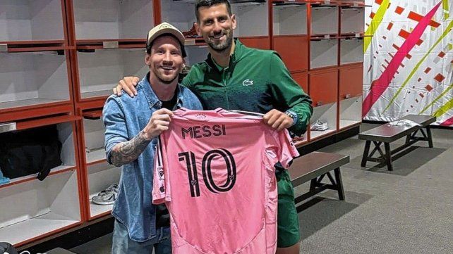 Djokovic contó detalles de gran encuentro con Lionel Messi