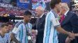 Cuti Romero y Licha Martínez no saludaron a Trump en la entrega de medallas en el Mundial