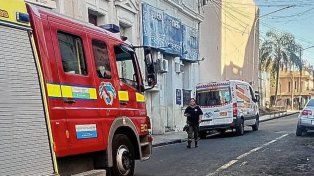 El incendio fue este miércoles en la Clínica.