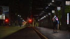 Las plataformas de la mini terminal de la plaza Sarmiento seguían desiertas a la espera del regreso de las unidades. Las plataformas de la mini terminal de la plaza Sarmiento seguían desiertas a la espera del regreso de las unidades.