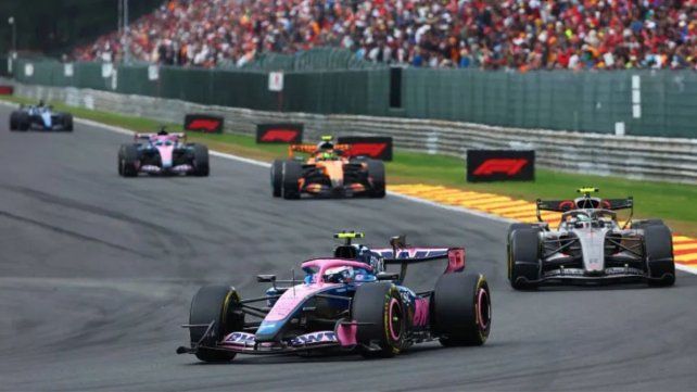 Colapinto logró el 10° puesto en el GP de Bélgica y sumó un punto en la Fórmula 1
