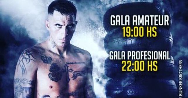 El afiche que promociona la pelea.&nbsp;
