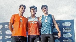 En el Nacional U20 en San Luis, el rafaelino Tomás Mondino, fue el ganador en la prueba de velocidad en los 100 metros.