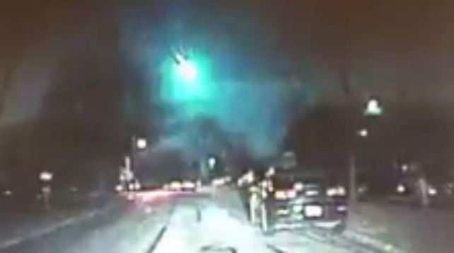 Un enorme meteorito cruzó el cielo en Estados Unidos