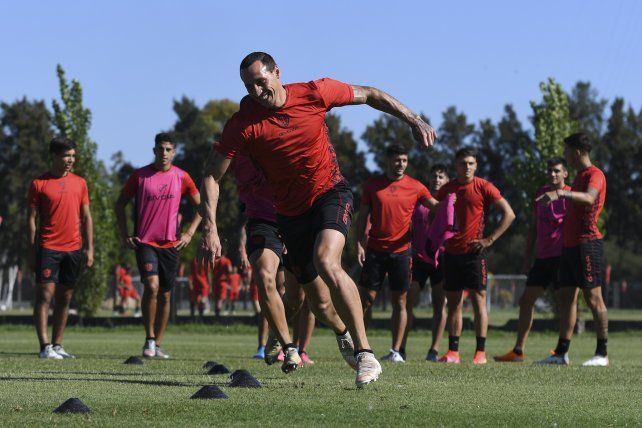 De regreso. Lema se desgarró en el clásico