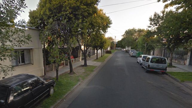 La violenta entrada se produjo anoche en la zona de Campbel al 1100