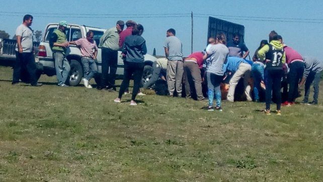 El siniestro vial se registró en cercanías de la localidad entrerriana de Lucas González.&nbsp;