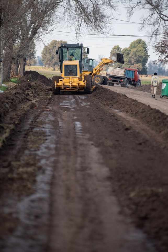 Impulsan en Timbúes un ambicioso plan de obras para barrio La Paloma