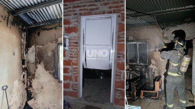 Delincuentes robaron una casa en Sauce Viejo y la incendiaron mientras la familia vacacionaba
