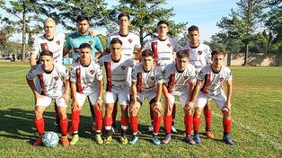La formación de Reserva de Patronato que enfrentó este viernes a Boca.