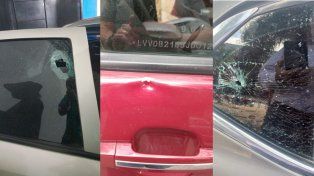 Vehículos que circulan por la Ruta Nacional 168 fueron atacados.