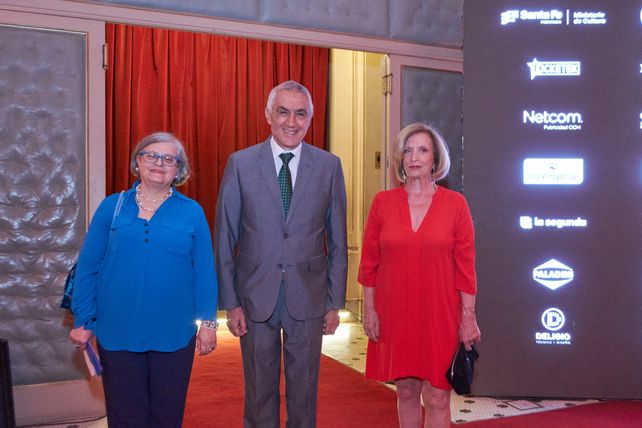 Irma Cradonnet, Amadeo Lombardi y Magdalena Aliau