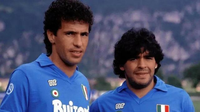 Careca llora la partida de Diego Maradona