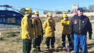 Despliegan nuevo operativo de combate del fuego en Islas del Delta del Paraná