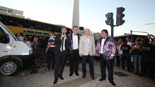 Derivaron $15 millones a Los Palmeras que iban a seguridad