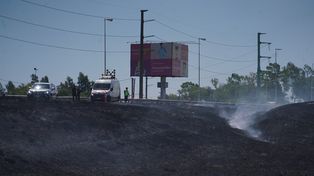 Incendios de pastizales: los bomberos tuvieron más salidas que en enero del año pasado