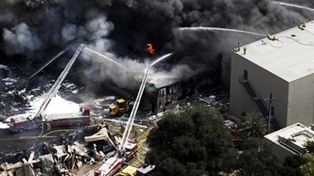 El uso de un soplete provoc&oacute; el incendio en los estudios Universal