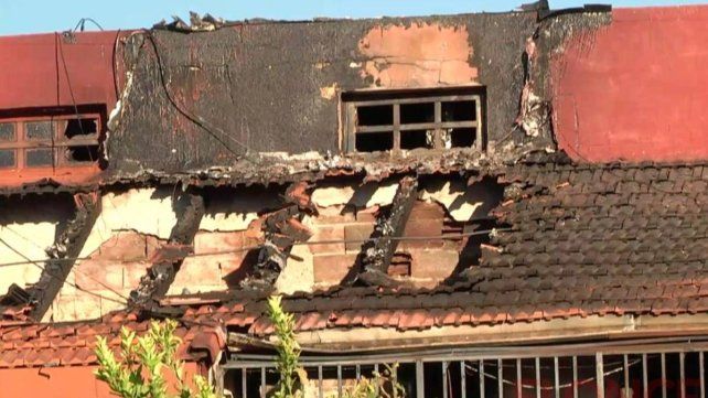 Paraná: se incendió una casa y murieron las mascotas de la familia