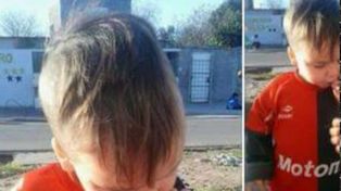 Le da un porro a su bebé y sube la foto a Facebook