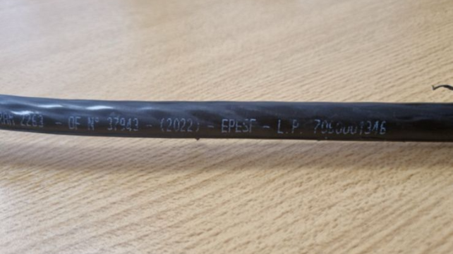 La EPE denunció el robo de cables de los almacenes de la sucursal de San Lorenzo
