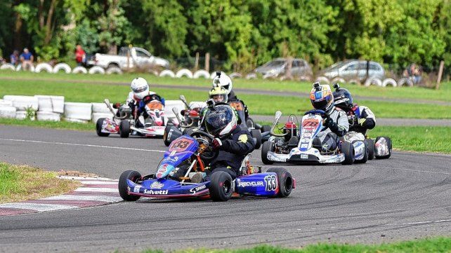 El inicio del Entrerriano de Karting tuvo ocho finales entretenidas en Gualeguay.