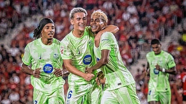Barcelona goleó a Mallorca en el inicio de la Liga española