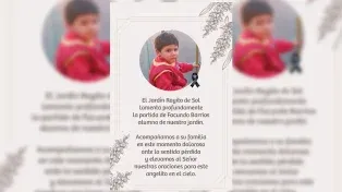 El niño falleció tras una cirugía practicada por Guillermo Riolo. La familia del pequeño acusó al médico de mala praxis. La muerte de Facundo generó conmoción