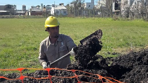 Enersa realiza en Nogoyá una importante obra eléctrica que supera los $1.200 millones