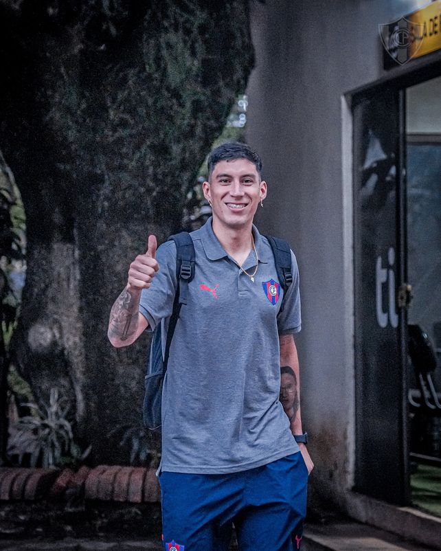 Giménez se pondrá dentro de poco la camiseta de Central. Viene del fútbol paraguayo.