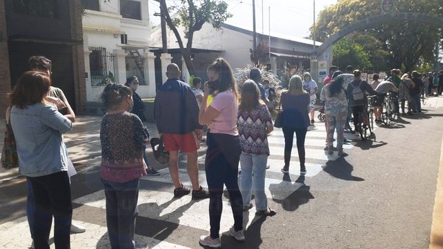 Colonia de vacaciones: Largas colas en el parque Berduc