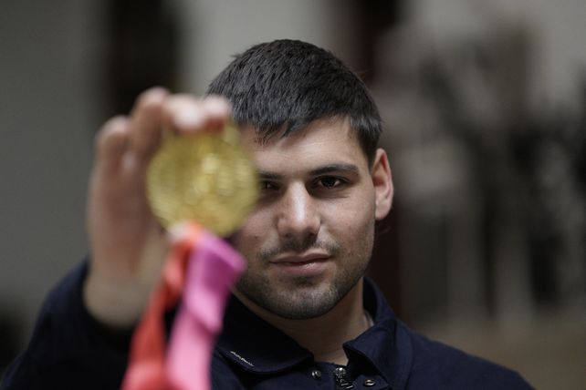 La medalla dorada de los Juegos Suramericanos en la mira de Pedro de Haro.