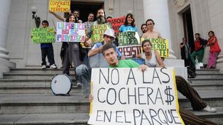 Los asambleistas del Parque Alberdi esperan una definición de la cámara de Diputados
