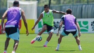 La presencia de Lautaro Martínez es la única duda que hay en Argentina. Si no juega, en su lugar irá Julián Álvarez.