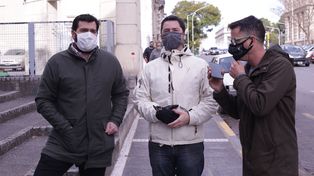 Establecimientos de fútbol 5 en&nbsp;Paraná&nbsp;se manifestaron frente a la Municipalidad