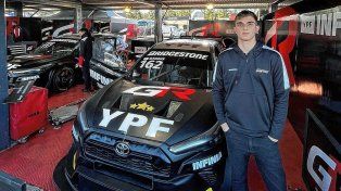 El representante de Crespo va por su segundo año como piloto oficial de Toyota en el TC 2000.
