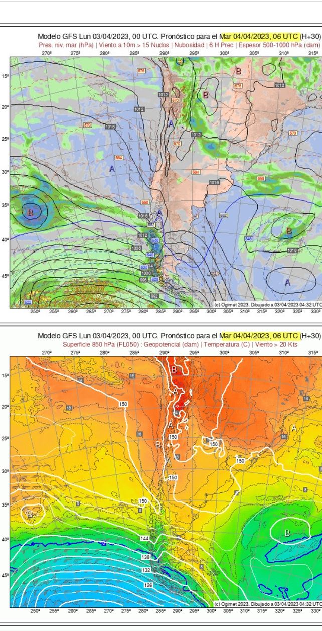 Clima y agro: abril, el mes del otoño