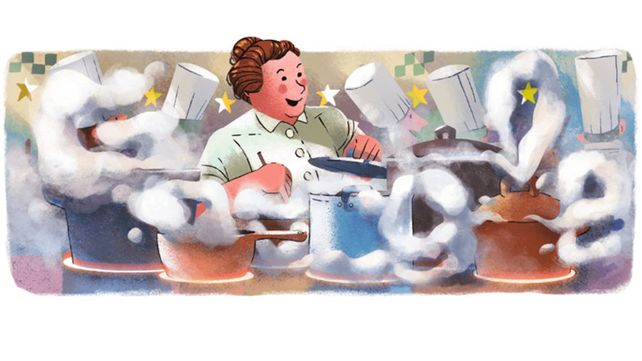 Google homenajea a La Madre de la cocina francesa tradicional