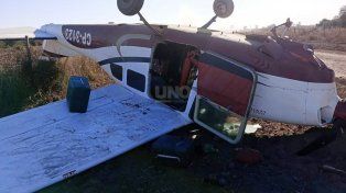 La cocaína encontrada en la avioneta caída en Chaco tenía como destino a Rosario