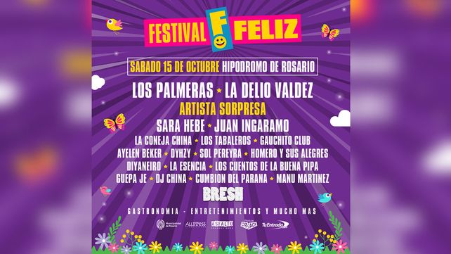 Festival feliz en Rosario: el festival que pone a bailar el país