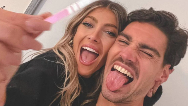 Cande Ruggeri espera su primer hijo junto a Nicolás Maccari